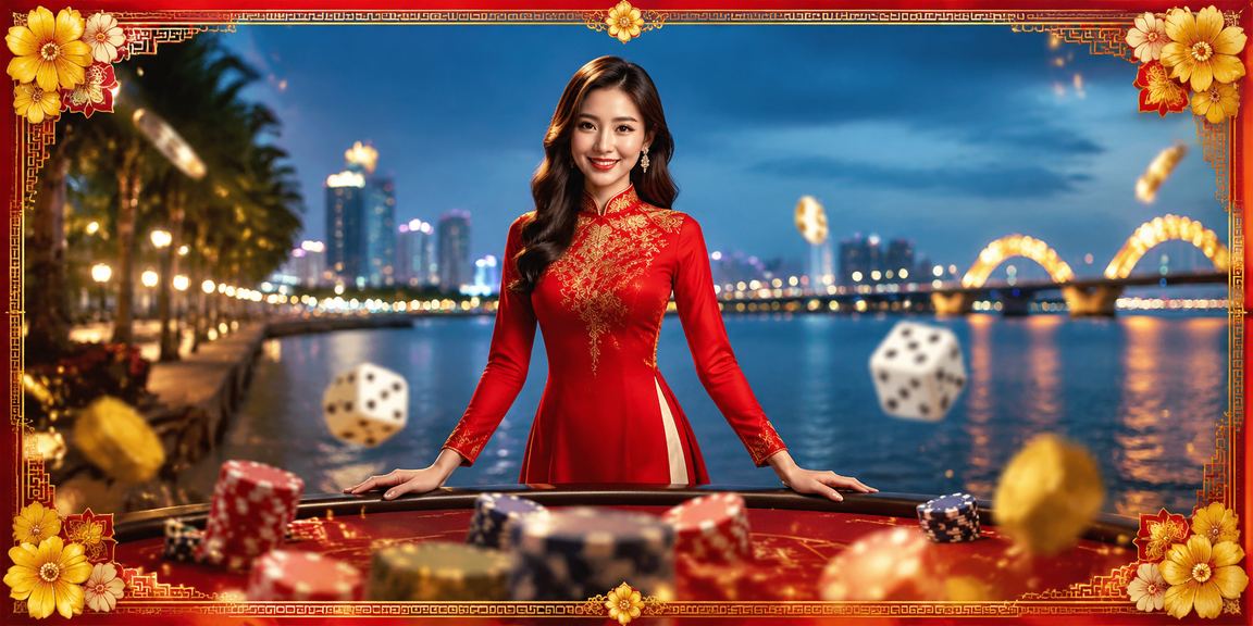 Sân khấu cá cược casino tại Việt Nam ban đêm