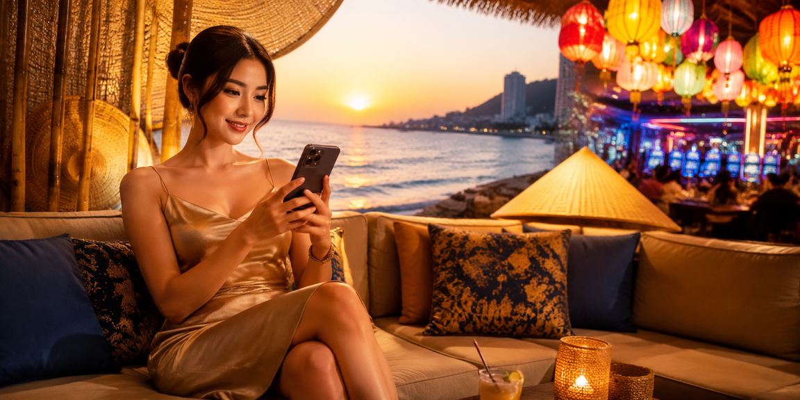 Khung cảnh casino di động hiện đại tại Vũng Tàu